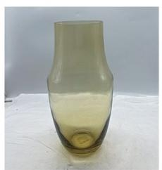 Glass vase in primary color