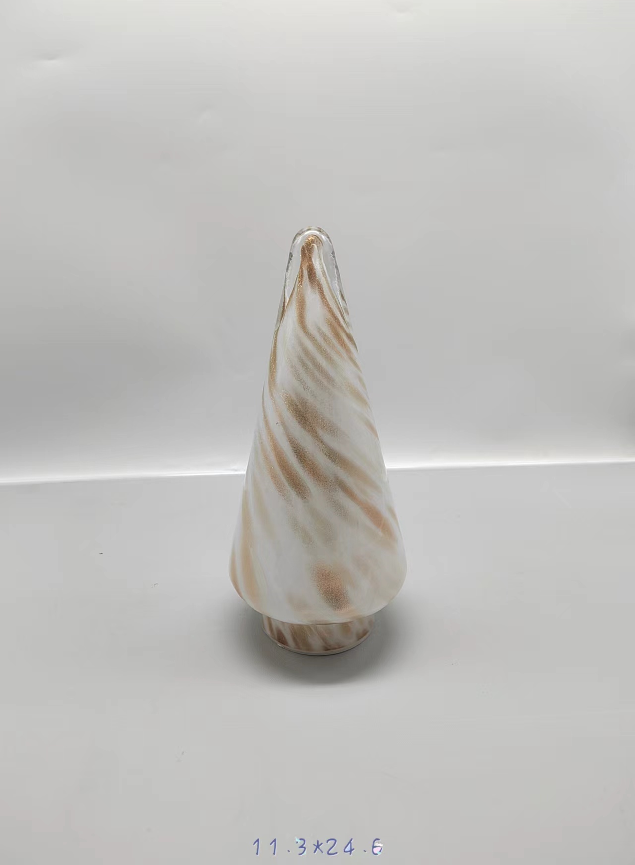 Glass  Christmas tree hand-made
