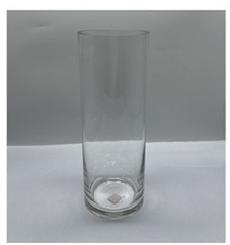 Clear glass cylinder made-hand 
