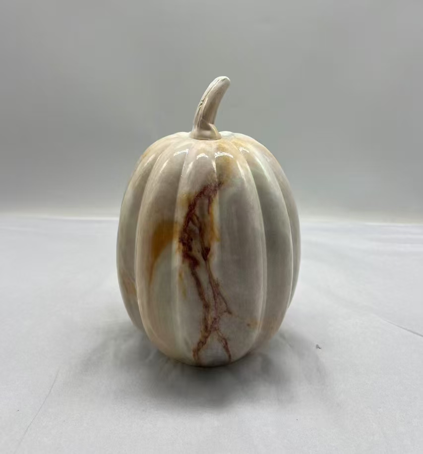 Colorful  glass pumpkin for halloween